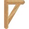 Ekena Millwork Traditional Craftsman Rough Sawn Bracket, Western Red Cedar, 4"W x 20"D x 28"H BKT04X20X28TRA04RWR - alternate 2
